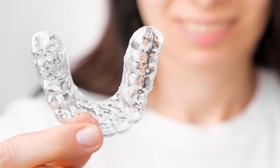 Bite trasparente per il bruxismo